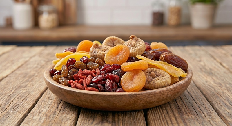 Gedroogde fruit en gedroogde vruchten