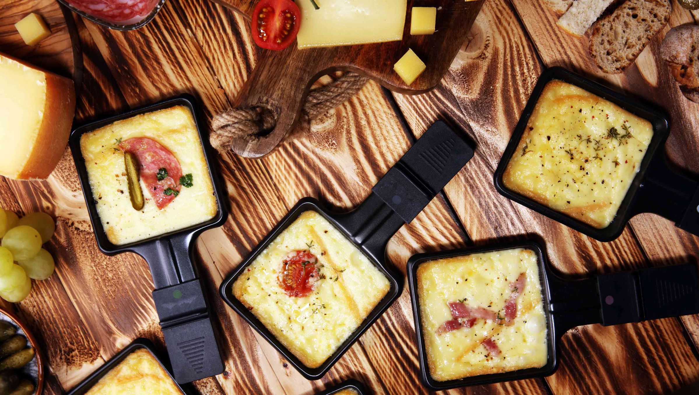 Raclette en Kaasfondue Raclette en Kaasfondue