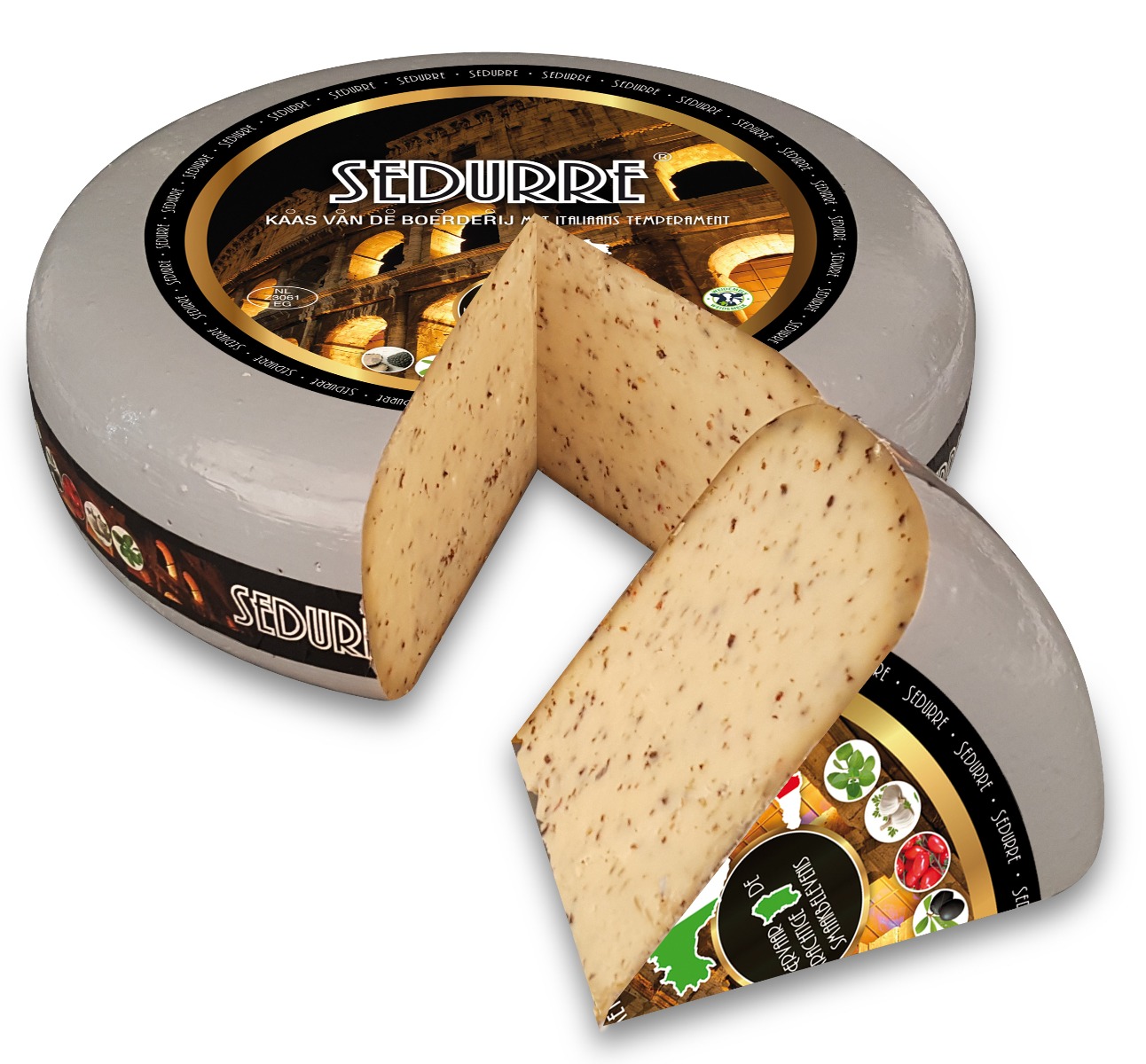 14kg Boerenkruidenkaas Sedurre - Exclusief 50+