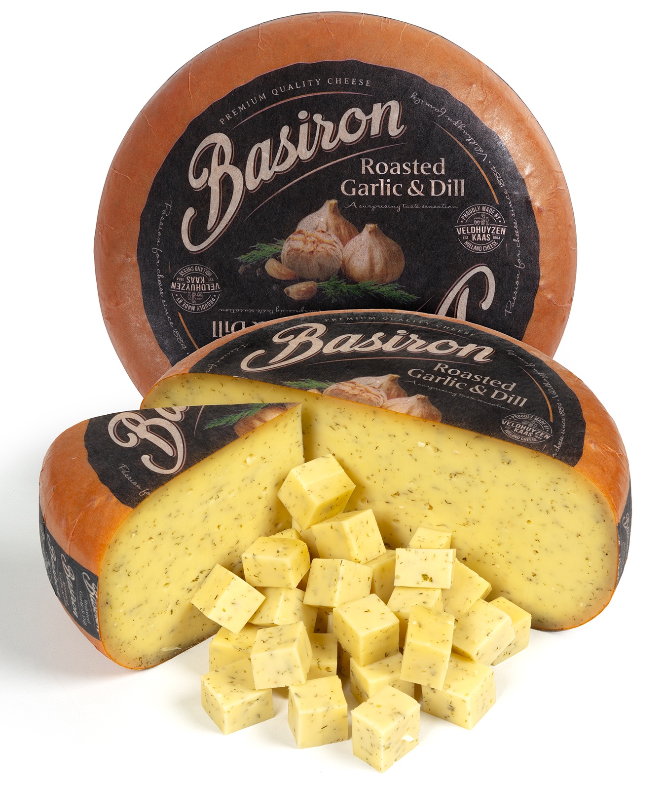 Geroosterd knoflook met dille kaas - Basiron