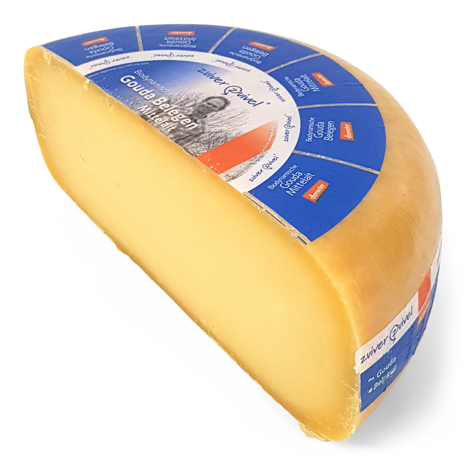 2,5kg Belegen Goudse Biologisch vegetarisch dynamische kaas - Demeter 50+