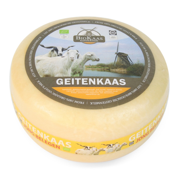 5,4kg Biologisch vegetarische Geitenkaas 48+