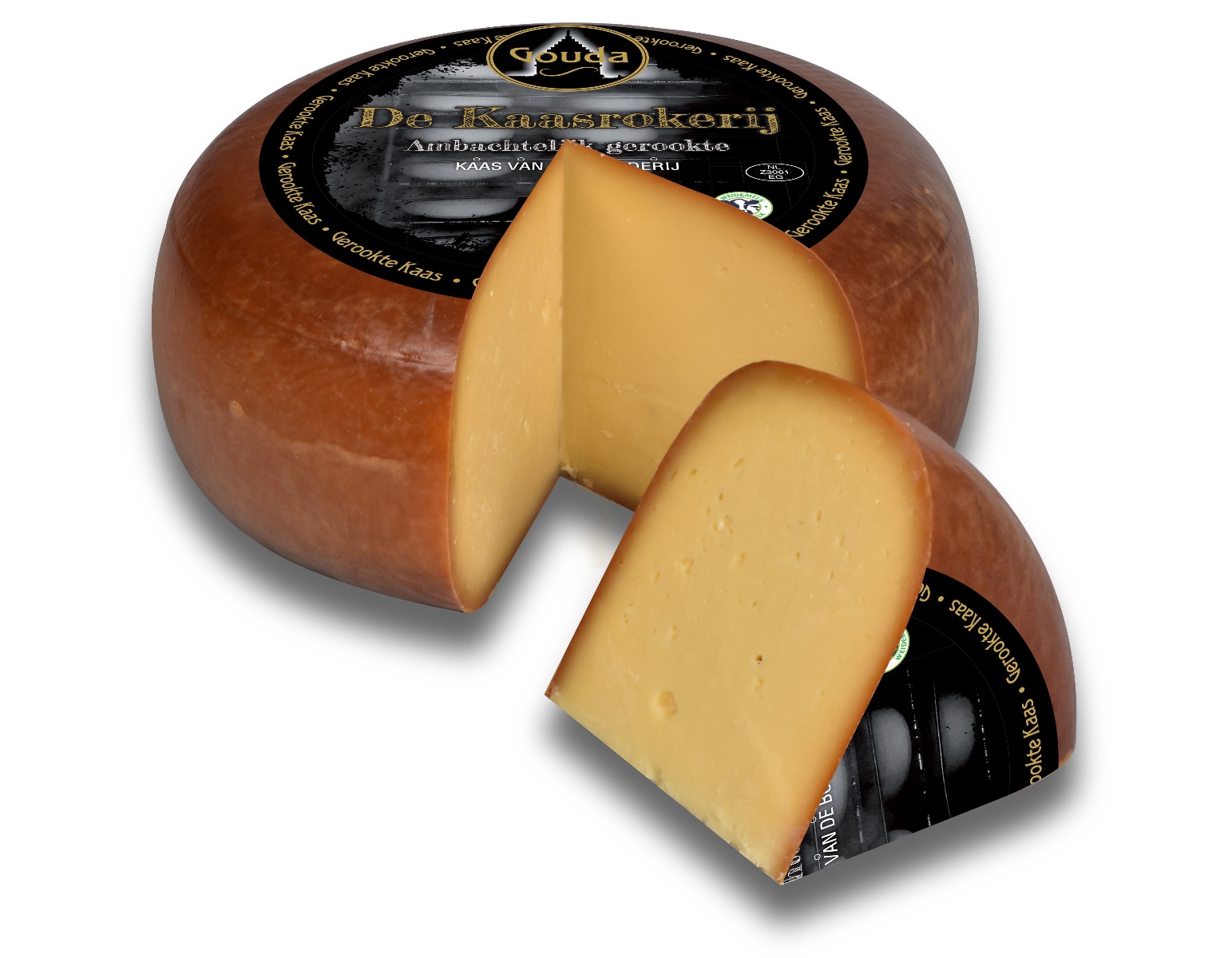 5,4kg Gerookte boerenkaas - De Kaasrokerij