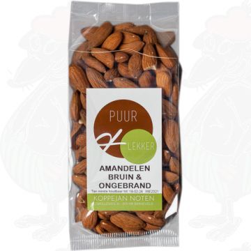 Amandelen bruin 250gr