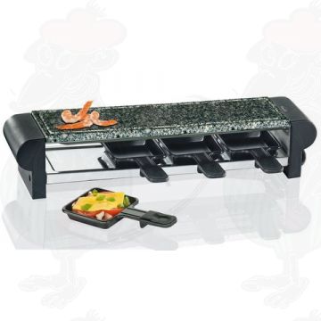 Steengrill en Gourmetset Hot Stone Quatro Zwart Steengrill en Gourmetset Hot Stone Quatro Zwart