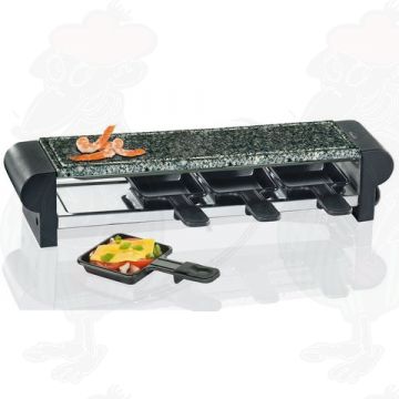 Steengrill en Gourmetset Hot Stone Quatro Zwart