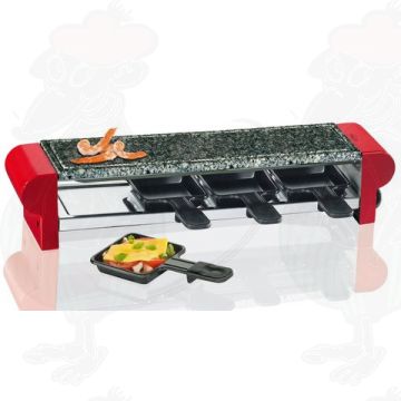 Steengrill en Gourmetset Hot Stone Quatro Rood