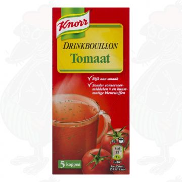 Knorr Soep Drinkbouillon Tomaat 5 Stuks