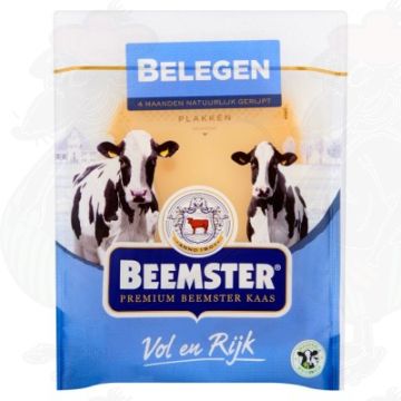 Gesneden kaas Beemster Premium Kaas Belegen 48+ | 150 gram in plakken