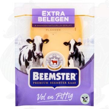 Gesneden kaas Beemster Premium Kaas Extra Belegen 48+ | 150 gram in plakken