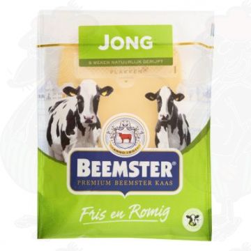 Gesneden kaas Beemster Premium Kaas Jong 48+ | 150 gram in plakken