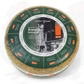 Brandnetelkaas Goudse Biologisch dynamische kaas - Demeter | Hele kaas 5 kilo