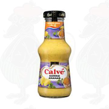 Calvé Kerrie-Ananassaus 250 ml.