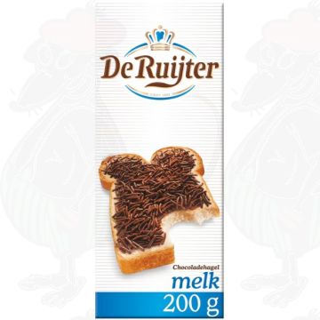 De Ruijter Chocoladehagel Melk 200g
