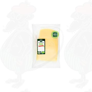Gesneden kaas  Jong Belegen Biologische kaas 50+ | 200 gram in plakken