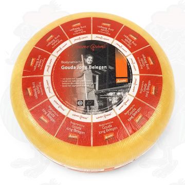 Jong Belegen Goudse Biologisch dynamische kaas - Demeter | Hele kaas 5 kilo