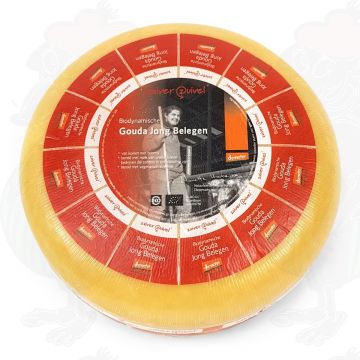 Jong Belegen Goudse Biologisch dynamische kaas - Demeter | Hele kaas 12 kilo