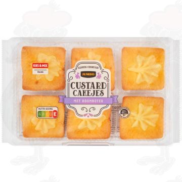 Custard Cakejes met Roomboter 240 g