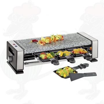 Küchenprofi - Raclette Vista8 met steengrillplaat Küchenprofi - Raclette Vista8 met steengrillplaat