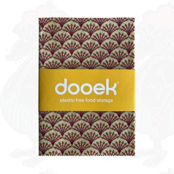 Kaasdoek Kiwi - Bijenwasdoek - Dooek | 30x40 cm