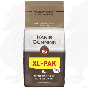 Kanis & Gunnink Medium Roast Koffiebonen XL-Pak 1000 g