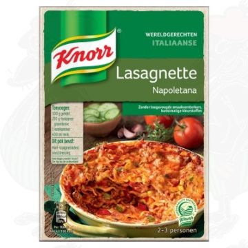 Knorr Wereldgerechten Lasagnette Napoletana 228g