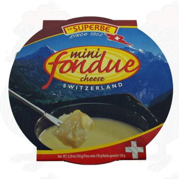 Mini Fondue Cheese | Le Superbe | 150 gram