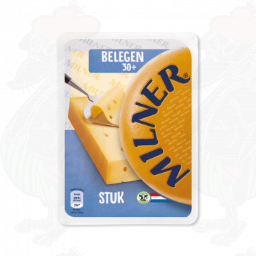 Gesneden kaas Milner kaas Belegen 30+ | 175 gram in plakken