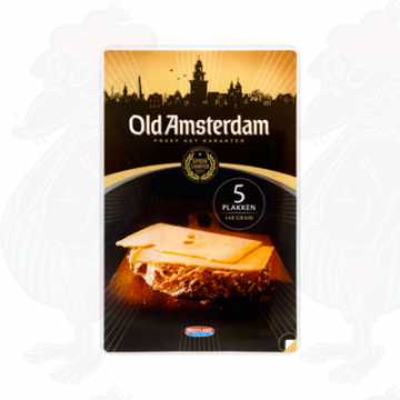 Gesneden kaas Old Amsterdam Kaas 48+ | 140 gram in plakken Gesneden kaas Old Amsterdam Kaas 48+ | 140 gram in plakken