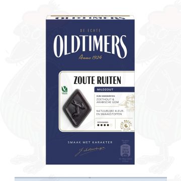 Oldtimers Zoute Ruiten - 235 gram