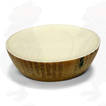 Parmigiano Reggiano D.O.P. - 24 maanden | Extra Kwaliteit | 19 kg - Halve kaas - Schaal