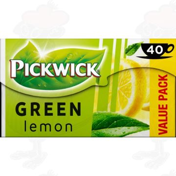 Pickwick Lemon Groene Thee Voordeelpak 40 Stuks