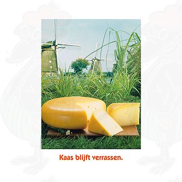 Poster Kaas Blijft Verrassen - A2