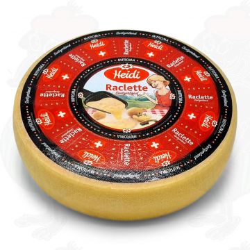Raclette Suisse Heidi - Zwitserse raclette kaas | Hele kaas 6 kg