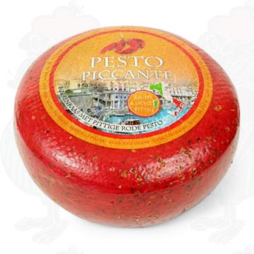 Pestokaas Rood | Extra Kwaliteit | Hele kaas 5,4 kilo