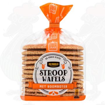 Ambachtelijke Stroopwafels met Roomboter – 468g (12 stuks)