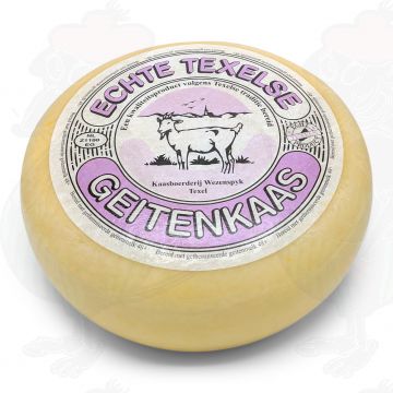 Jong belegen Texelse geitenkaas | Hele kaas 4,5 kilo