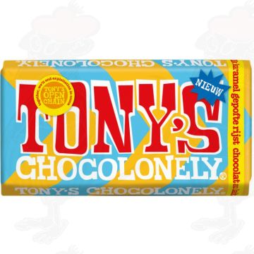 Tony's Chocolonely Melk Karamel Gepofte Rijst 180 g