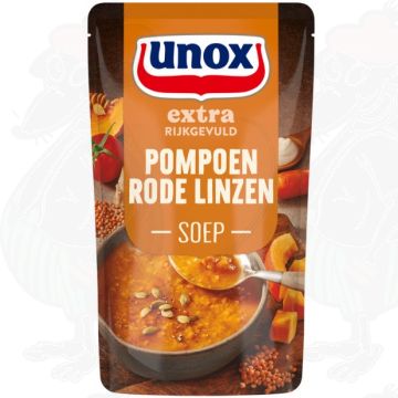 Unox Soep in Zak Pompoen Linzensoep 570 ml