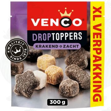 Venco Droptoppers Krakend en Zacht XL Verpakking 300 g