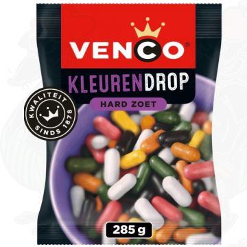 Venco Kleurendrop Hard Zoet 285 g
