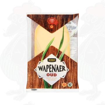 Gesneden kaas Wapenaer Kaas Oud 48+ | 200 gram in plakken