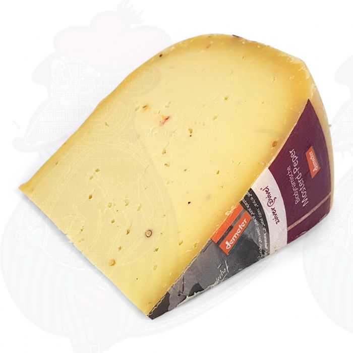 Mosterd peper Goudse Biologisch dynamische kaas - Demeter | 500 gram main product photo
