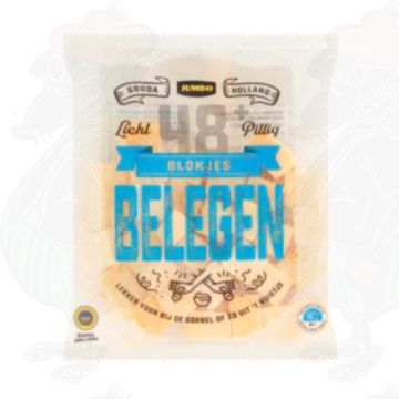 Kaasblokjes | Gouda Belegen | 200 g