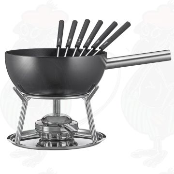 Spring Kaasfondueset ALUMINIUM INDUKTION schwarz 23 cm