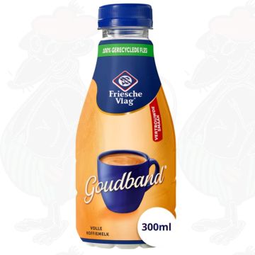 Friesche Vlag Goudband Volle Koffiemelk 300 ml