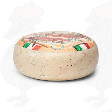 Geitenkaas Tomaat Olijf | Hele kaas 4,5 kilo