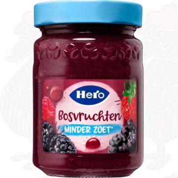 Hero Jam Minder Zoet Bosvruchten 325g