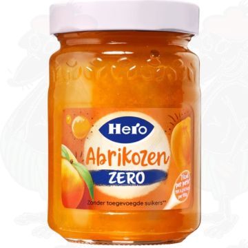 Hero Jam Zero Abrikozen 300g
