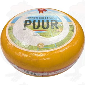 Jong Belegen Noord-Hollandse Gouda met het Rode Zegel | Hele kaas 13 kilo